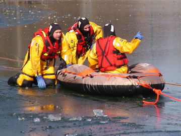 Ice Rescue Boat