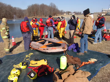Ice Rescue group
